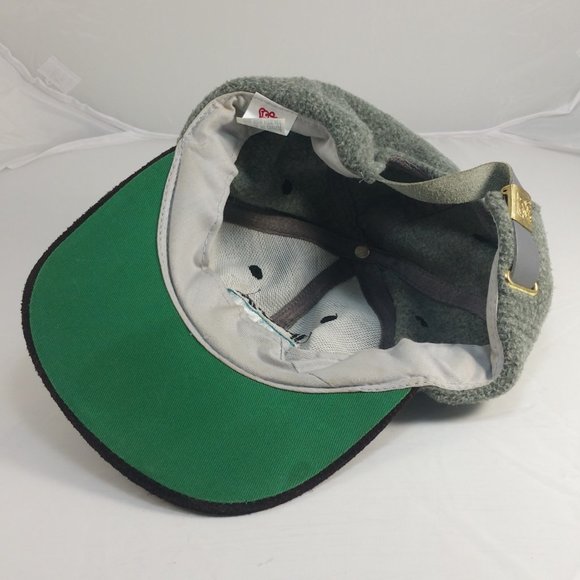 VTG Fox NFL Sunday Strapback Hat Cap Plush Suede - Picture 8 of 9